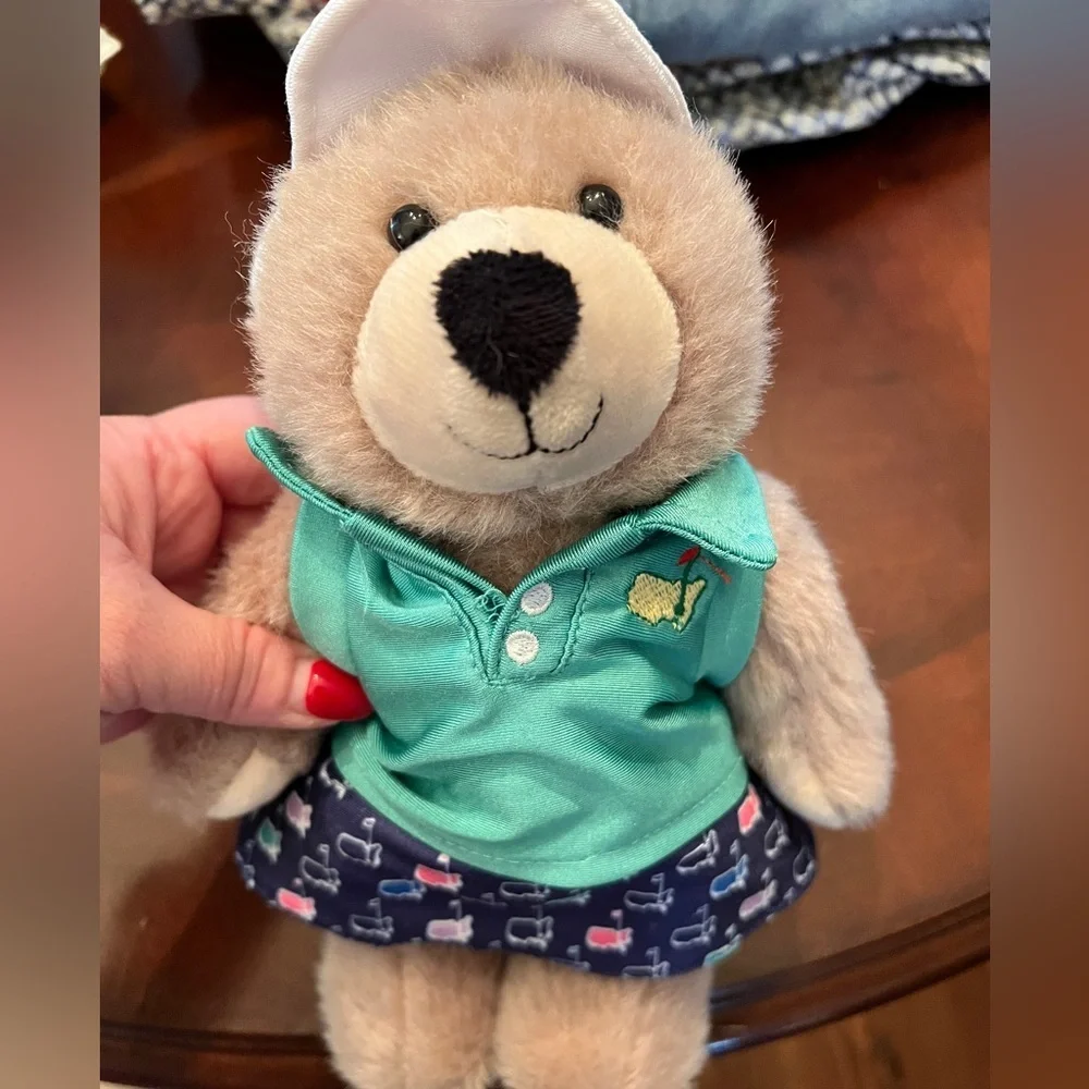 THE MASTERS Augusta National 2022 PGA Golf Tour Girl Plush Commemorative Bear - Picture 5 of 8